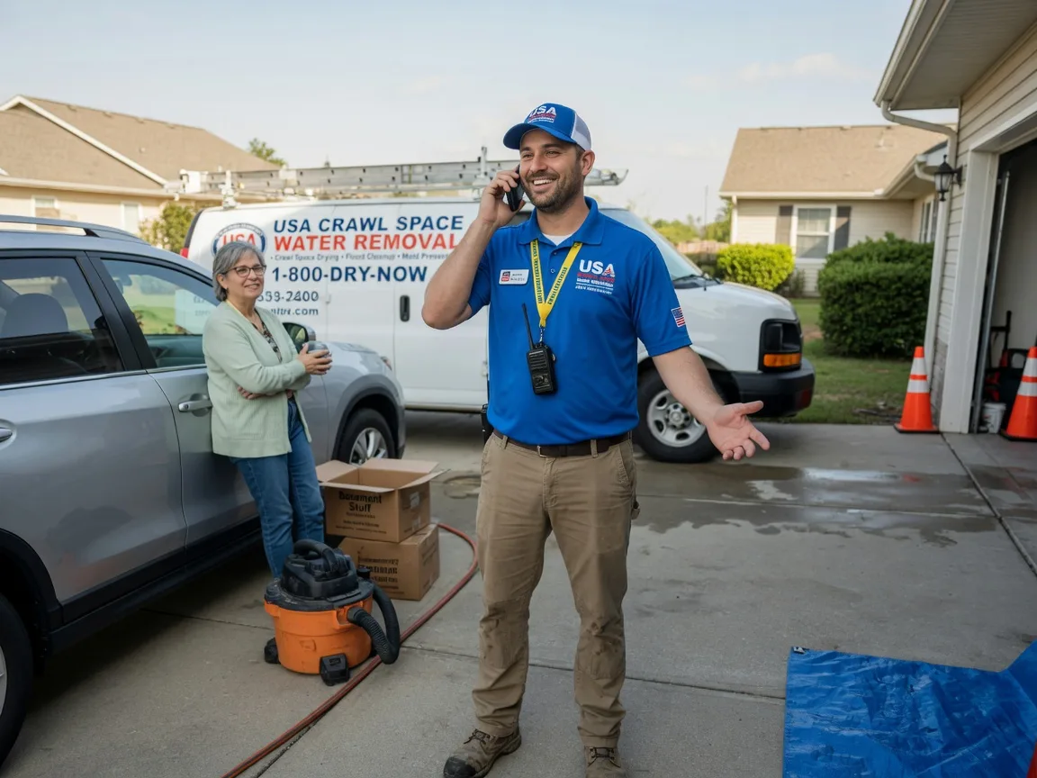 Crawl Space Water Removal Fargo, OK FAQs